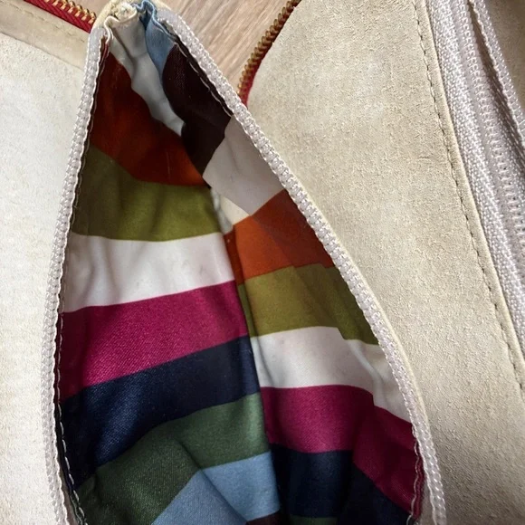 Coach 65th Anniversary Legacy Pink and Orange Wristlet Jewelry Bag - Picture 13 of 16